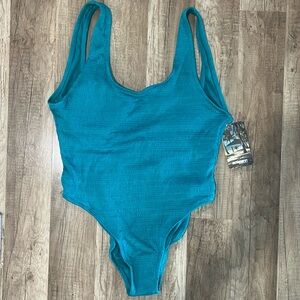 🇺🇸Mosmann Australia one piece bikini teal large L